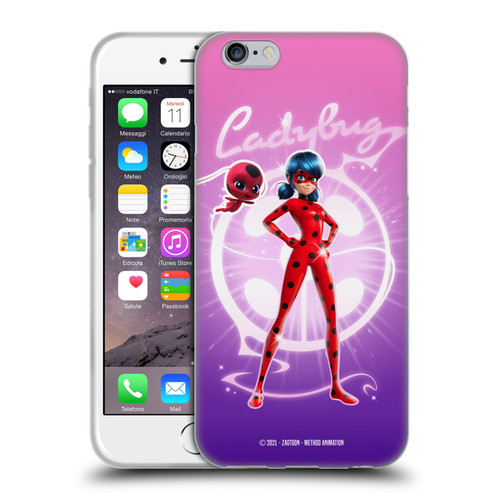 Miraculous Tales of Ladybug & Cat Noir Graphics Ladybug Soft Gel Case for Apple iPhone 6 / iPhone 6s