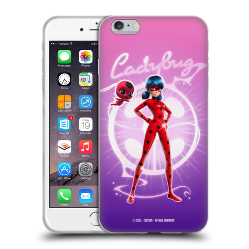 Miraculous Tales of Ladybug & Cat Noir Graphics Ladybug Soft Gel Case for Apple iPhone 6 Plus / iPhone 6s Plus