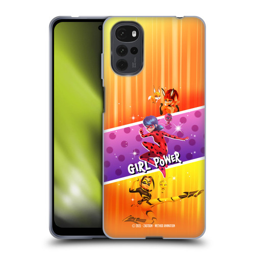 Miraculous Tales of Ladybug & Cat Noir Graphics Girl Power Soft Gel Case for Motorola Moto G22