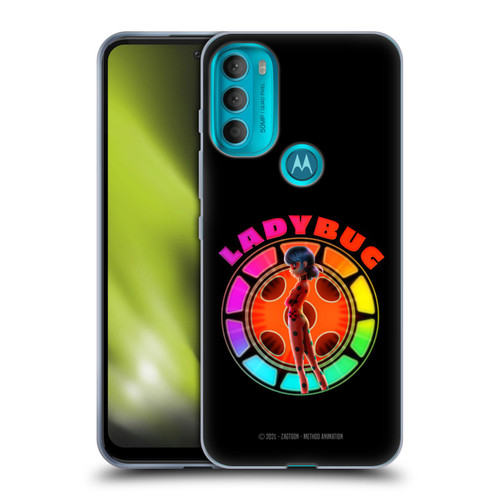 Miraculous Tales of Ladybug & Cat Noir Graphics Rainbow Soft Gel Case for Motorola Moto G71 5G