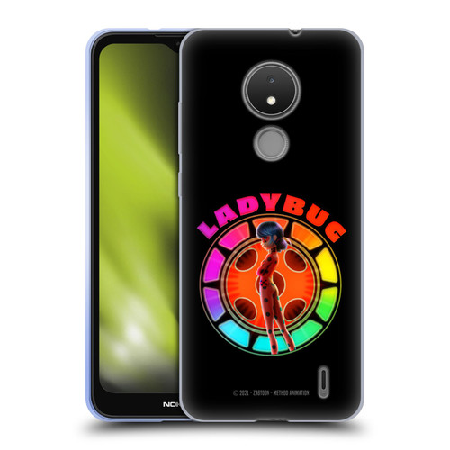 Miraculous Tales of Ladybug & Cat Noir Graphics Rainbow Soft Gel Case for Nokia C21
