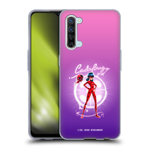 Miraculous Tales of Ladybug & Cat Noir Graphics Ladybug Soft Gel Case for OPPO Find X2 Lite 5G