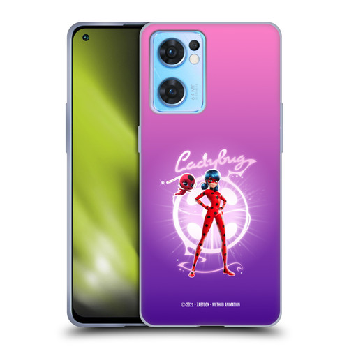 Miraculous Tales of Ladybug & Cat Noir Graphics Ladybug Soft Gel Case for OPPO Reno7 5G / Find X5 Lite
