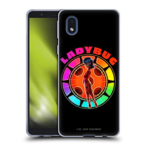 Miraculous Tales of Ladybug & Cat Noir Graphics Rainbow Soft Gel Case for Samsung Galaxy A01 Core (2020)