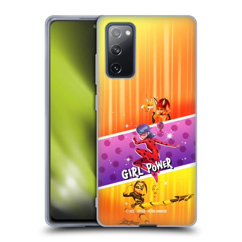 Miraculous Tales of Ladybug & Cat Noir Graphics Girl Power Soft Gel Case for Samsung Galaxy S20 FE / 5G