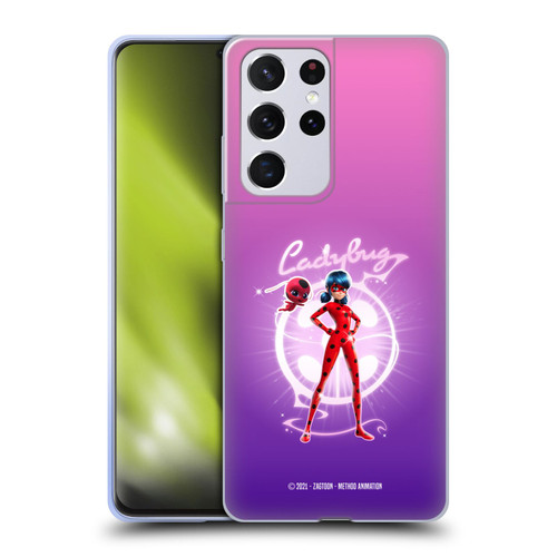 Miraculous Tales of Ladybug & Cat Noir Graphics Ladybug Soft Gel Case for Samsung Galaxy S21 Ultra 5G