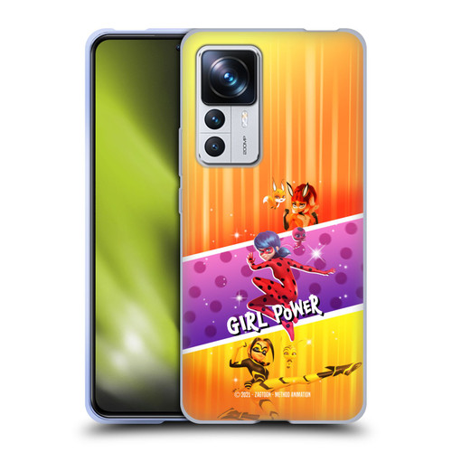 Miraculous Tales of Ladybug & Cat Noir Graphics Girl Power Soft Gel Case for Xiaomi 12T Pro