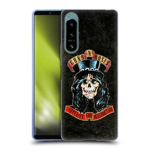Guns N' Roses Vintage Slash Soft Gel Case for Sony Xperia 5 IV