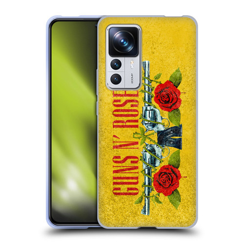 Guns N' Roses Vintage Pistols Soft Gel Case for Xiaomi 12T Pro
