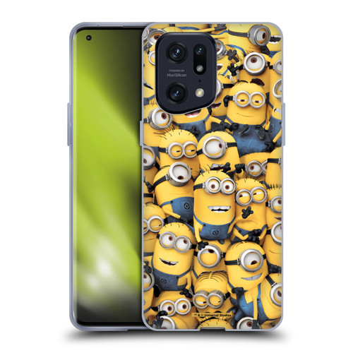 Despicable Me Funny Minions Pattern Soft Gel Case for OPPO Find X5 Pro