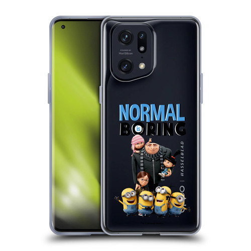 Despicable Me Gru's Family Minions Soft Gel Case for OPPO Find X5 Pro