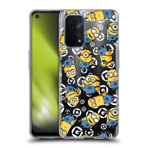 Despicable Me Minion Graphics Character Pattern Soft Gel Case for OPPO A54 5G