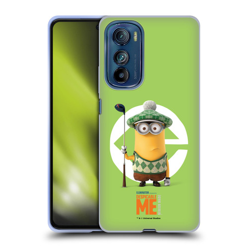 Despicable Me Minions Kevin Golfer Costume Soft Gel Case for Motorola Edge 30
