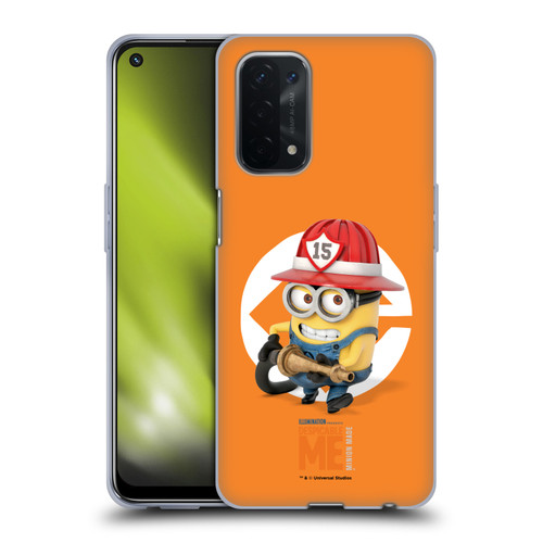 Despicable Me Minions Bob Fireman Costume Soft Gel Case for OPPO A54 5G