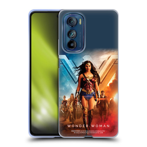 Wonder Woman Movie Posters Group Soft Gel Case for Motorola Edge 30