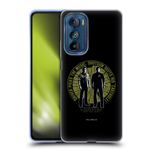 Supernatural Graphic Sam & Dean Soft Gel Case for Motorola Edge 30