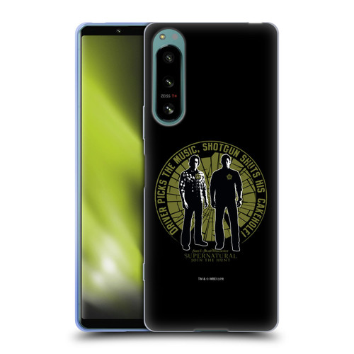 Supernatural Graphic Sam & Dean Soft Gel Case for Sony Xperia 5 IV