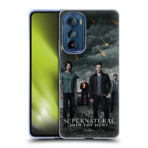 Supernatural Key Art Season 12 Group Soft Gel Case for Motorola Edge 30