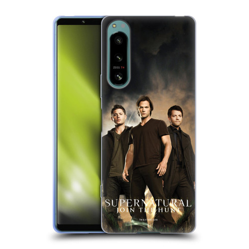 Supernatural Key Art Sam, Dean & Castiel 2 Soft Gel Case for Sony Xperia 5 IV