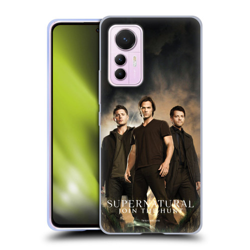 Supernatural Key Art Sam, Dean & Castiel 2 Soft Gel Case for Xiaomi 12 Lite