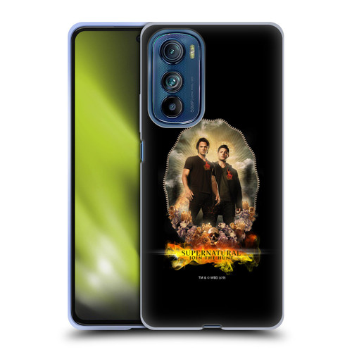 Supernatural Vectors Dean & Sam Halo Soft Gel Case for Motorola Edge 30