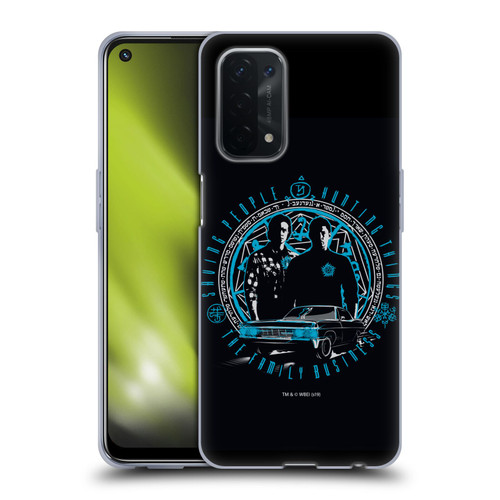 Supernatural Vectors Dean & Sam Business Soft Gel Case for OPPO A54 5G