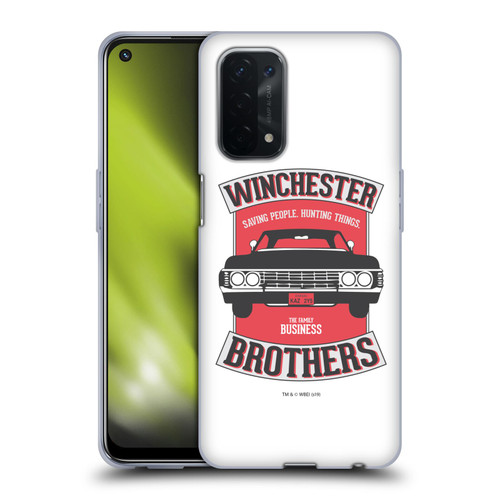 Supernatural Vectors Winchester Brothers 2 Soft Gel Case for OPPO A54 5G