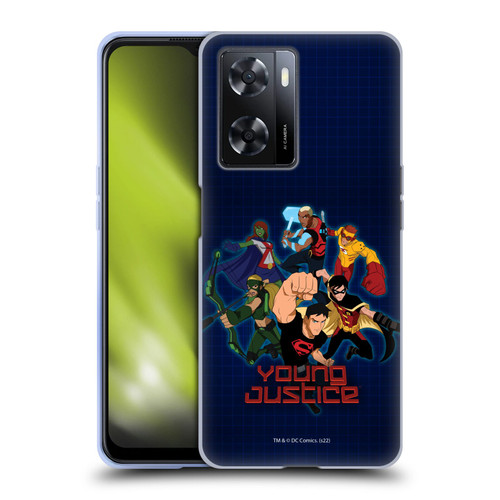 Young Justice Graphics Group Soft Gel Case for OPPO A57s