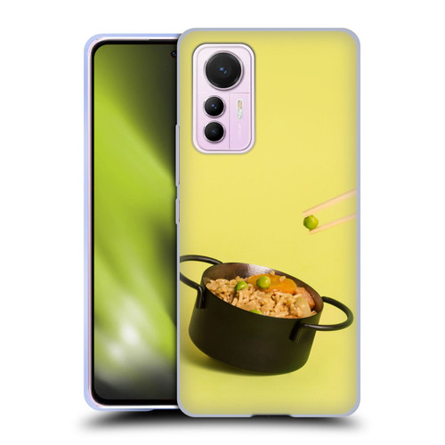 Pepino De Mar Foods Fried Rice Soft Gel Case for Xiaomi 12 Lite