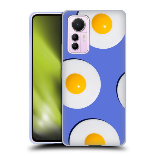 Pepino De Mar Patterns 2 Egg Soft Gel Case for Xiaomi 12 Lite