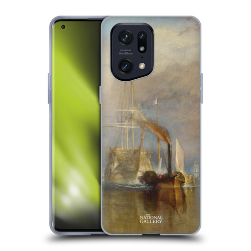 The National Gallery Nature The Fighting Temeraire Soft Gel Case for OPPO Find X5 Pro