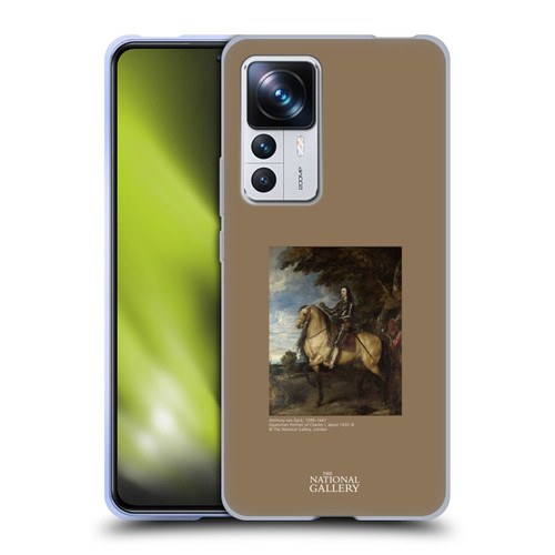 The National Gallery People Equestrian Portrait Of Charles I Soft Gel Case for Xiaomi 12T Pro