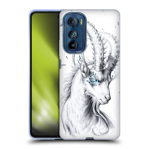 Jonas "JoJoesArt" Jödicke Wildlife Capricorn Soft Gel Case for Motorola Edge 30