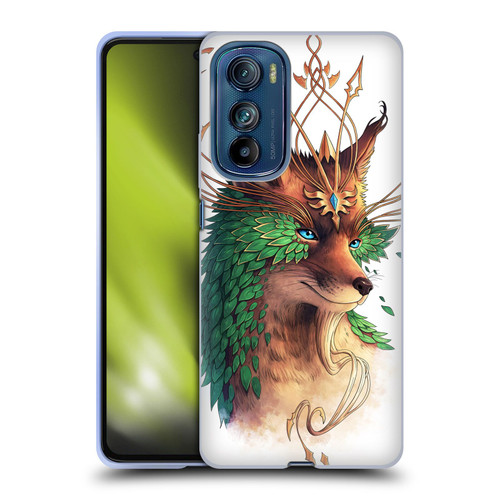 Jonas "JoJoesArt" Jödicke Wildlife Fox Coloured Soft Gel Case for Motorola Edge 30