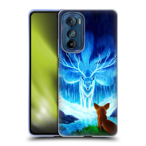 Jonas "JoJoesArt" Jödicke Wildlife Wisdom Soft Gel Case for Motorola Edge 30