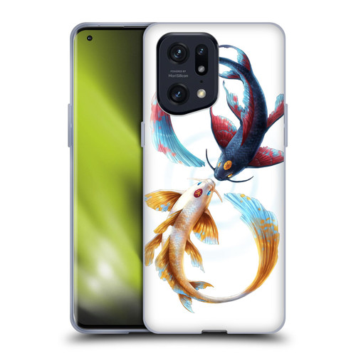 Jonas "JoJoesArt" Jödicke Wildlife Eternal Bond Koi Soft Gel Case for OPPO Find X5 Pro