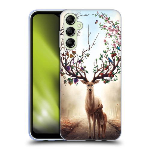 Jonas "JoJoesArt" Jödicke Wildlife Seasons Soft Gel Case for Samsung Galaxy A14 5G