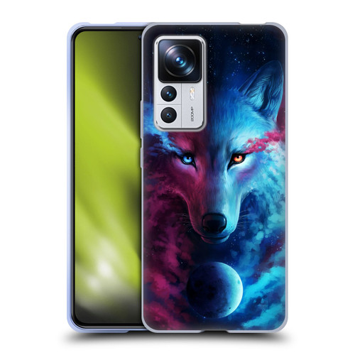 Jonas "JoJoesArt" Jödicke Wildlife Wolf Galaxy Soft Gel Case for Xiaomi 12T Pro