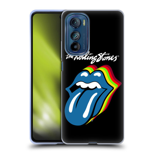 The Rolling Stones Licks Collection Pop Art 2 Soft Gel Case for Motorola Edge 30