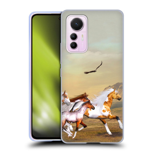 Simone Gatterwe Horses Wild Herd Soft Gel Case for Xiaomi 12 Lite