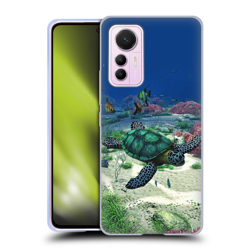 Simone Gatterwe Life In Sea Turtle Soft Gel Case for Xiaomi 12 Lite
