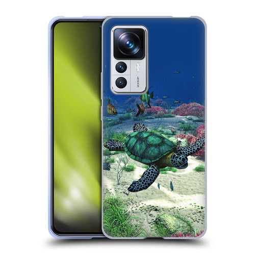 Simone Gatterwe Life In Sea Turtle Soft Gel Case for Xiaomi 12T Pro