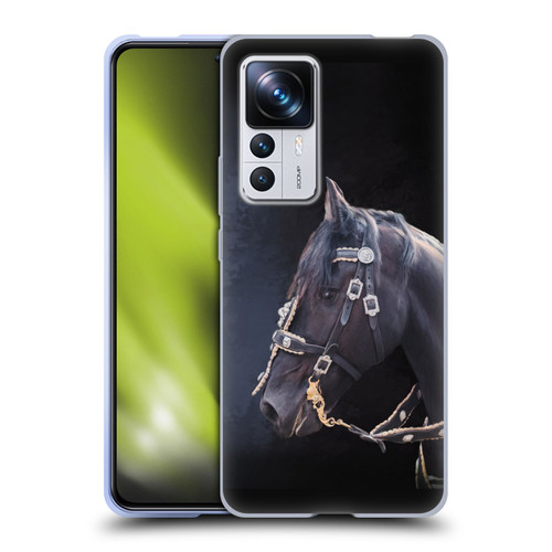 Simone Gatterwe Pegasus And Unicorns Friesian Horse Soft Gel Case for Xiaomi 12T Pro