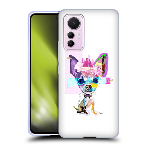 Michel Keck Animal Collage Chihuahua Soft Gel Case for Xiaomi 12 Lite