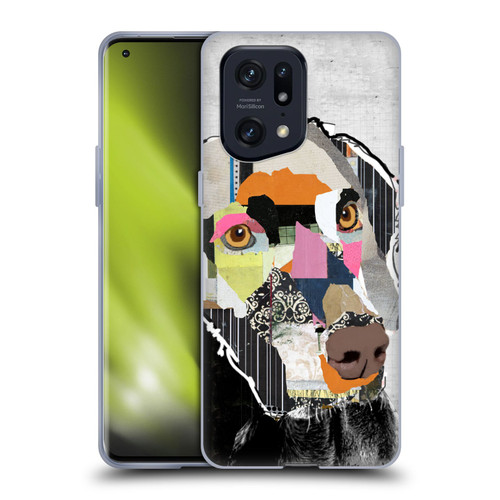 Michel Keck Dogs 2 Weimaraner Soft Gel Case for OPPO Find X5 Pro