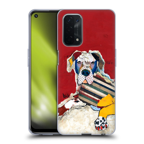 Michel Keck Dogs 2 Great Dane Soft Gel Case for OPPO A54 5G