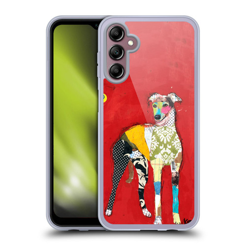 Michel Keck Dogs 2 Greyhound Soft Gel Case for Samsung Galaxy A14 5G