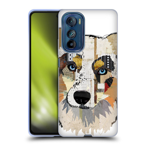 Michel Keck Dogs 3 Australian Shepherd Soft Gel Case for Motorola Edge 30