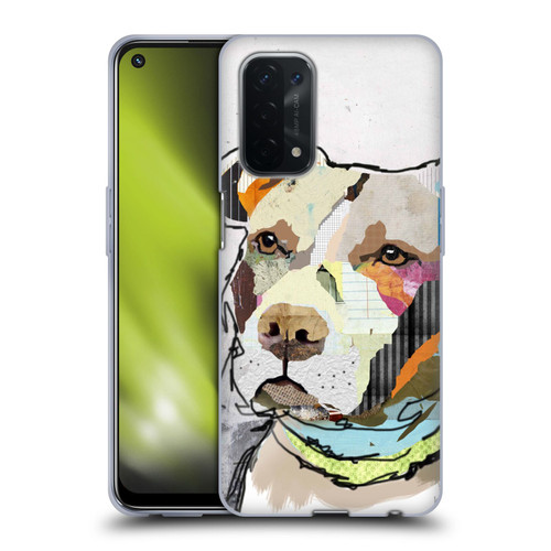 Michel Keck Dogs 3 Pit Bull Soft Gel Case for OPPO A54 5G