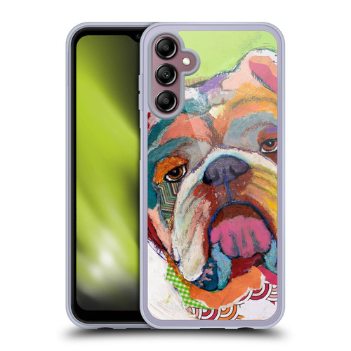 Michel Keck Dogs Bulldog Soft Gel Case for Samsung Galaxy A14 5G